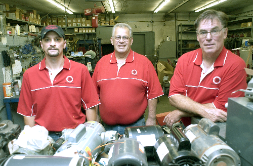 photo of Jeff Burkhart, Leon Smith & Bruce Macaulay